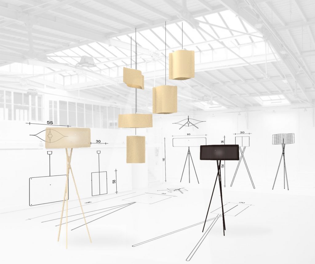 3d models of Finom design lights